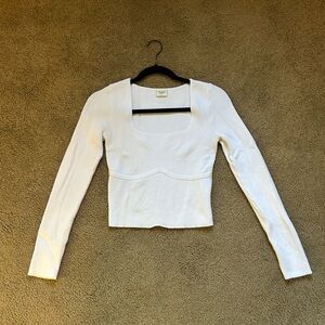 Abercrombie & Fitch square neck sweater top